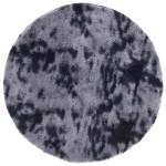 vidaXL Covor shaggy cu pom înalt, NAVARRA, gri închis, 240x240 cm