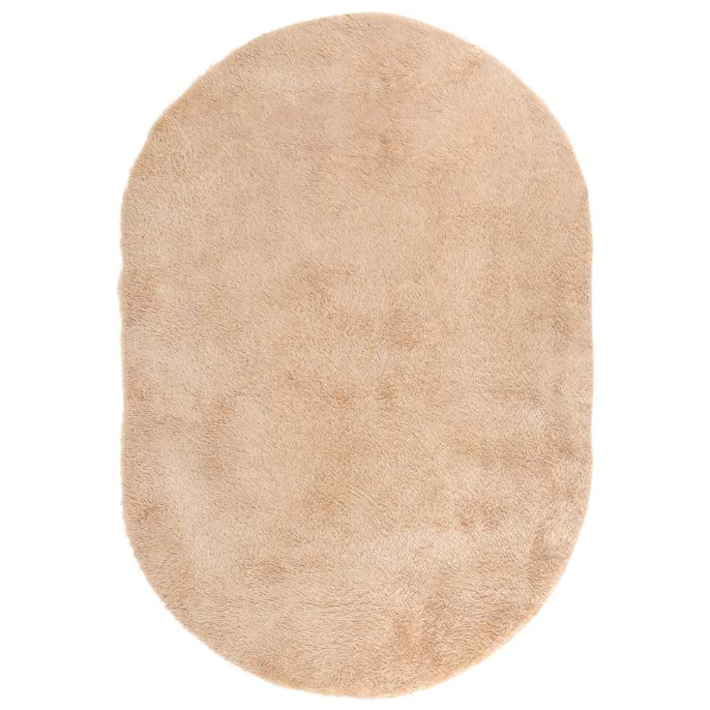 vidaXL Covor shaggy cu pom înalt, NAVARRA, bej, 300x200 cm, poliester