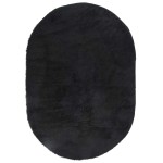 vidaXL Covor shaggy cu pom înalt, NAVARRA, negru, 300x200cm, poliester vidaXL Covor shaggy cu pom înalt, NAVARRA, negru, 300x200cm, poliester