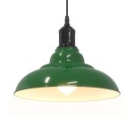 vidaXL Lampă suspendată reglabilă pe înălțime E27 verde lucios metal vidaXL Lampă suspendată reglabilă pe înălțime E27 verde lucios metal