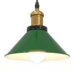 vidaXL Lampă suspendată reglabilă pe înălțime E27 verde lucios metal vidaXL Lampă suspendată reglabilă pe înălțime E27 verde lucios metal