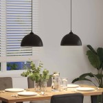 vidaXL Lămpi de suspendare 2 buc E27 Negru Ø 30 cm Metal vidaXL Lămpi de suspendare 2 buc E27 Negru Ø 30 cm Metal