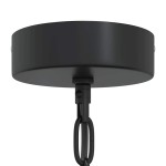 vidaXL Lampă suspendată E27 Negru Ø 31 cm Fier vidaXL Lampă suspendată E27 Negru Ø 31 cm Fier