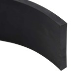 vidaXL Margine de cauciuc pentru plug de zăpadă negru 180x8x1 cm vidaXL Margine de cauciuc pentru plug de zăpadă negru 180x8x1 cm
