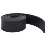 vidaXL Margine de cauciuc pentru plug de zăpadă negru 300x8x1 cm vidaXL Margine de cauciuc pentru plug de zăpadă negru 300x8x1 cm