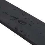 vidaXL Margine de cauciuc pentru plug de zăpadă negru 300x8x1 cm vidaXL Margine de cauciuc pentru plug de zăpadă negru 300x8x1 cm