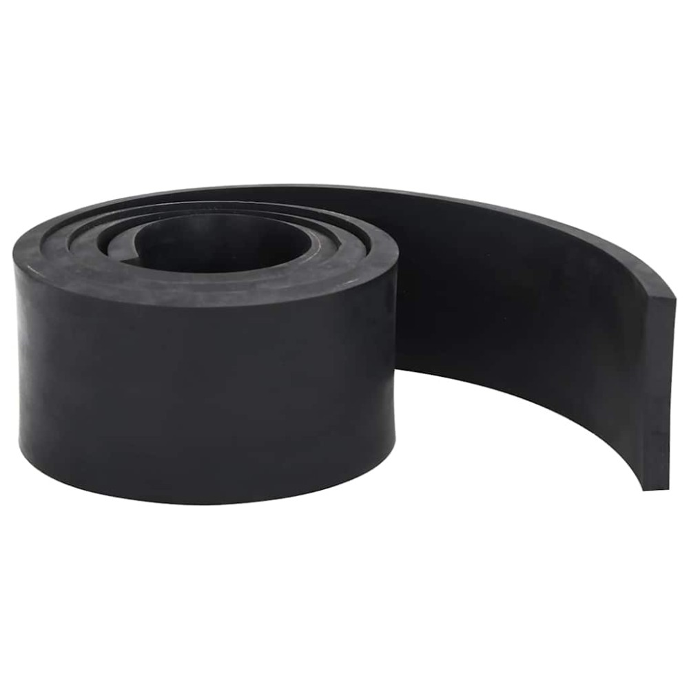 vidaXL Margine de cauciuc pentru plug de zăpadă negru 180x10x1 cm