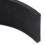 vidaXL Margine de cauciuc pentru plug de zăpadă negru 180x10x1 cm vidaXL Margine de cauciuc pentru plug de zăpadă negru 180x10x1 cm
