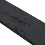 vidaXL Margine de cauciuc pentru plug de zăpadă negru 200x10x1 cm vidaXL Margine de cauciuc pentru plug de zăpadă negru 200x10x1 cm
