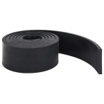 vidaXL Margine de cauciuc pentru plug de zăpadă negru 250x10x1 cm vidaXL Margine de cauciuc pentru plug de zăpadă negru 250x10x1 cm