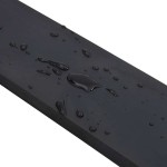 vidaXL Margine de cauciuc pentru plug de zăpadă negru 250x10x1 cm vidaXL Margine de cauciuc pentru plug de zăpadă negru 250x10x1 cm