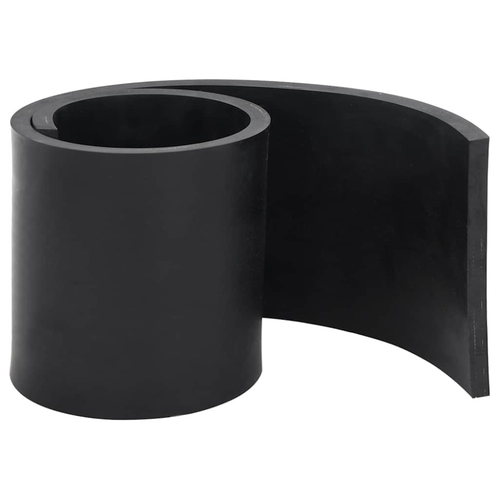 vidaXL Margine de cauciuc pentru plug de zăpadă negru 100x15x1 cm