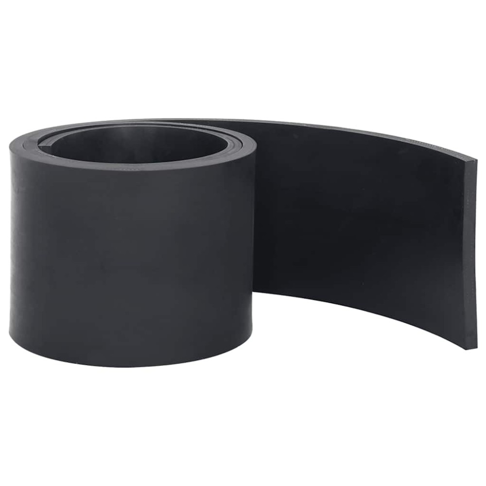 vidaXL Margine de cauciuc pentru plug de zăpadă negru 200x15x1 cm