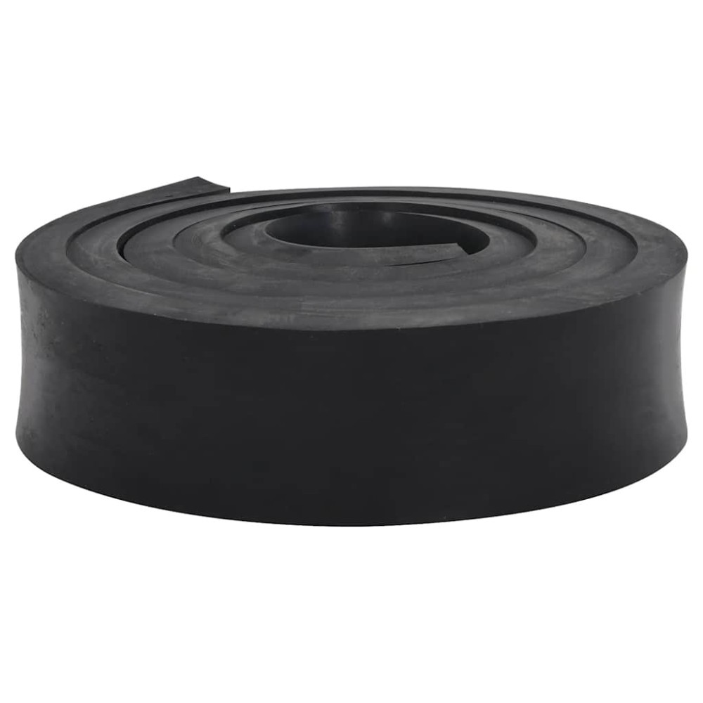 vidaXL Margine de cauciuc pentru plug de zăpadă negru 250x8x2 cm
