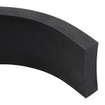 vidaXL Margine de cauciuc pentru plug de zăpadă negru 100x10x2 cm vidaXL Margine de cauciuc pentru plug de zăpadă negru 100x10x2 cm