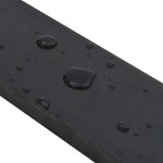 vidaXL Margine de cauciuc pentru plug de zăpadă negru 100x10x2 cm vidaXL Margine de cauciuc pentru plug de zăpadă negru 100x10x2 cm