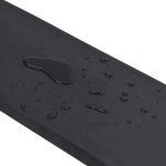 vidaXL Margine de cauciuc pentru plug de zăpadă negru 100x15x2 cm vidaXL Margine de cauciuc pentru plug de zăpadă negru 100x15x2 cm
