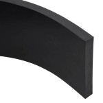 vidaXL Margine de cauciuc pentru plug de zăpadă negru 180x15x2 cm vidaXL Margine de cauciuc pentru plug de zăpadă negru 180x15x2 cm