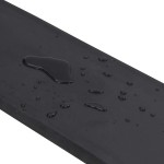 vidaXL Margine de cauciuc pentru plug de zăpadă negru 180x15x2 cm vidaXL Margine de cauciuc pentru plug de zăpadă negru 180x15x2 cm