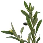 vidaXL Măslin artificial 450 de frunze 120 cm verde vidaXL Măslin artificial 450 de frunze 120 cm verde