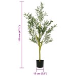 vidaXL Măslin artificial 450 de frunze 120 cm verde vidaXL Măslin artificial 450 de frunze 120 cm verde