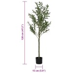 vidaXL Măslin artificial 450 de frunze 120 cm verde vidaXL Măslin artificial 450 de frunze 120 cm verde