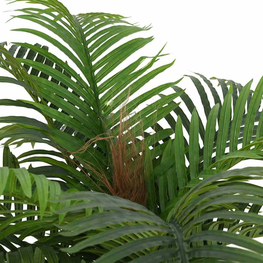 vidaXL Palmier artificial 15 frunze 200 cm verde
