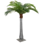 vidaXL Palmier artificial 15 frunze 200 cm verde vidaXL Palmier artificial 15 frunze 200 cm verde