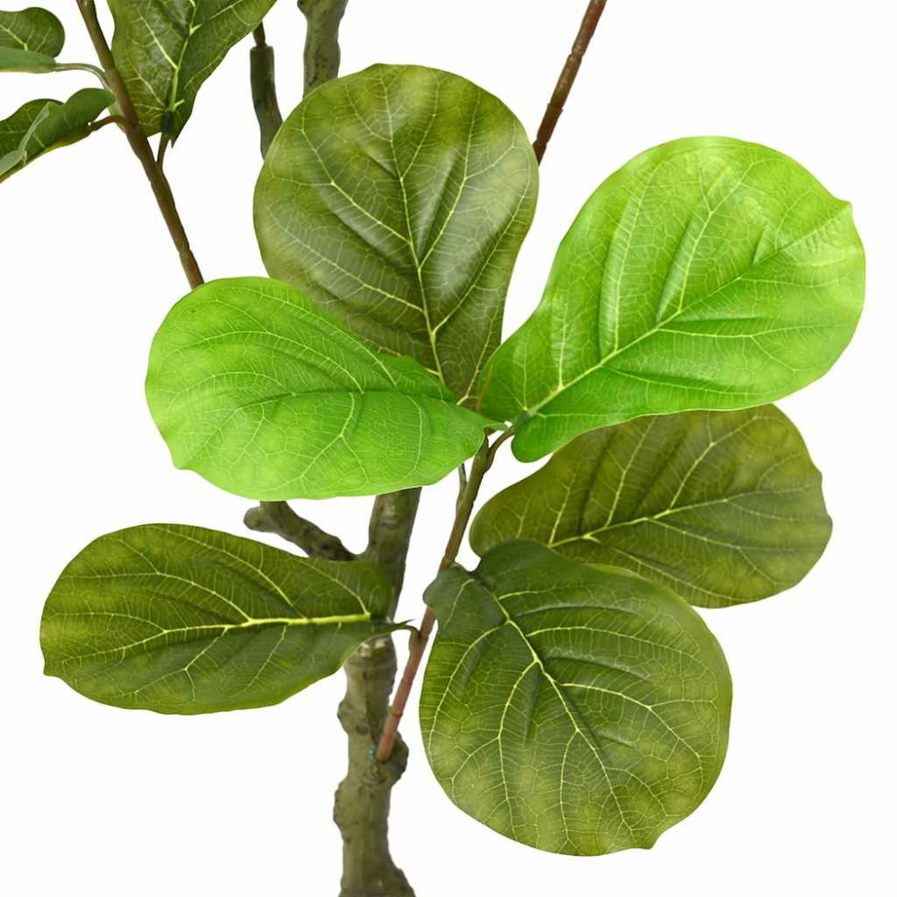 vidaXL Ficus artificial 30 de frunze 125 cm verde
