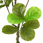 vidaXL Ficus artificial 30 de frunze 125 cm verde vidaXL Ficus artificial 30 de frunze 125 cm verde