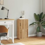 vidaXL Dulap lateral „ODDA” 40x24x79 cm din lemn masiv de pin