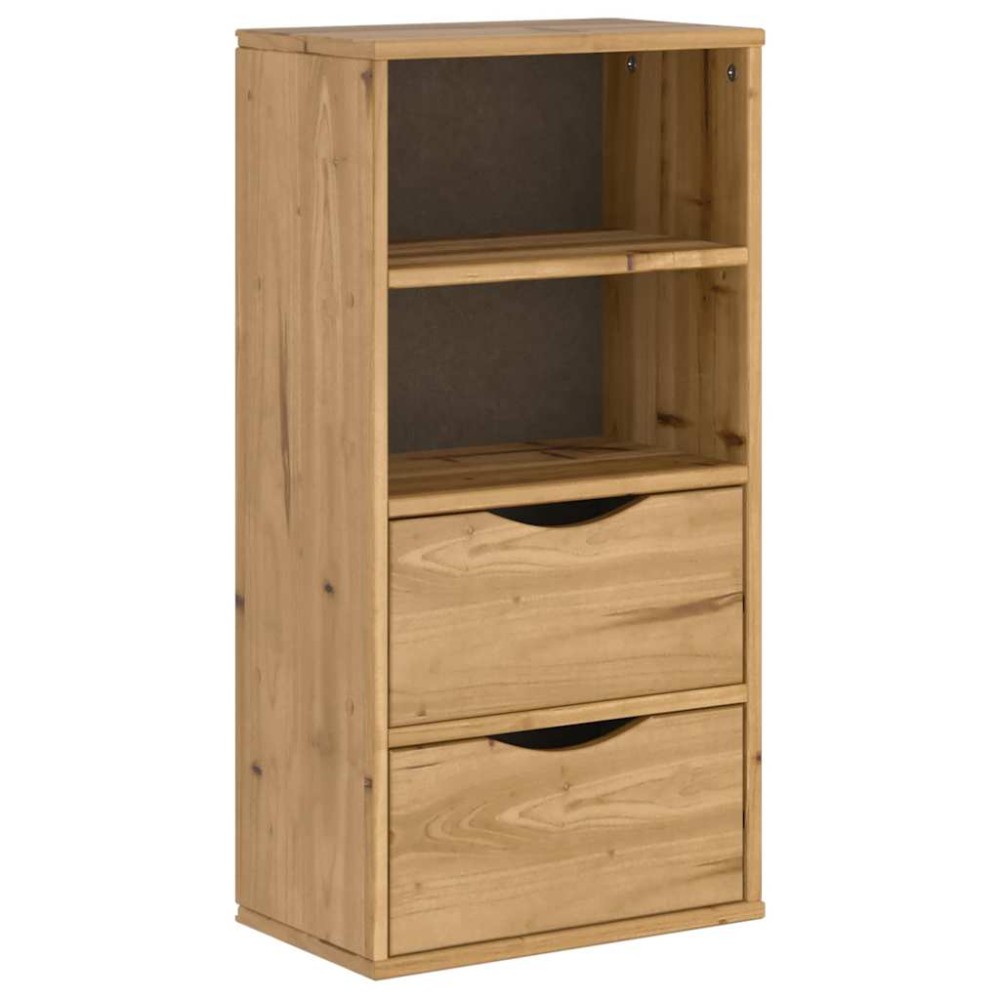vidaXL Dulap lateral cu sertare „ODDA” 40x24x79 cm lemn masiv de pin