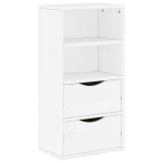 vidaXL Dulap lateral cu sertare ODDA alb 40x24x79 cm lemn masiv de pin vidaXL Dulap lateral cu sertare ODDA alb 40x24x79 cm lemn masiv de pin