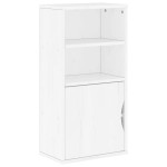 vidaXL Dulap lateral „ODDA” alb 40x24x79 cm, lemn masiv de pin vidaXL Dulap lateral „ODDA” alb 40x24x79 cm, lemn masiv de pin