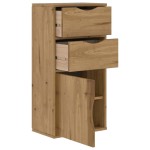 vidaXL Dulap lateral cu sertare „ODDA” 40x24x79 cm lemn masiv de pin