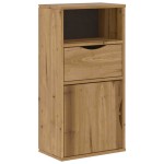 vidaXL Dulap lateral cu sertar „ODDA” 40x24x79 cm lemn masiv de pin