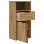 vidaXL Dulap lateral cu sertar „ODDA” 40x24x79 cm lemn masiv de pin