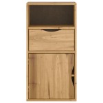 vidaXL Dulap lateral cu sertar „ODDA” 40x24x79 cm lemn masiv de pin