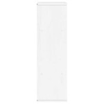 vidaXL Dulap lateral cu sertar „ODDA” alb 40x24x79cm lemn masiv de pin vidaXL Dulap lateral cu sertar „ODDA” alb 40x24x79cm lemn masiv de pin