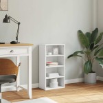 vidaXL Dulap lateral „ODDA” alb 40x24x79 cm, lemn masiv de pin vidaXL Dulap lateral „ODDA” alb 40x24x79 cm, lemn masiv de pin