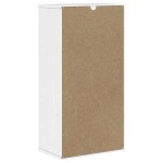 vidaXL Dulap lateral „ODDA” alb 40x24x79 cm, lemn masiv de pin vidaXL Dulap lateral „ODDA” alb 40x24x79 cm, lemn masiv de pin