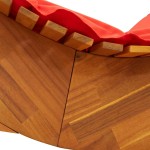 vidaXL Șezlong balansoar cu pernă, lemn masiv de acacia vidaXL Șezlong balansoar cu pernă, lemn masiv de acacia
