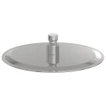 vidaXL Cap de duș cu ploaie din oțel inoxidabil 304 rotund 20 cm vidaXL Cap de duș cu ploaie din oțel inoxidabil 304 rotund 20 cm