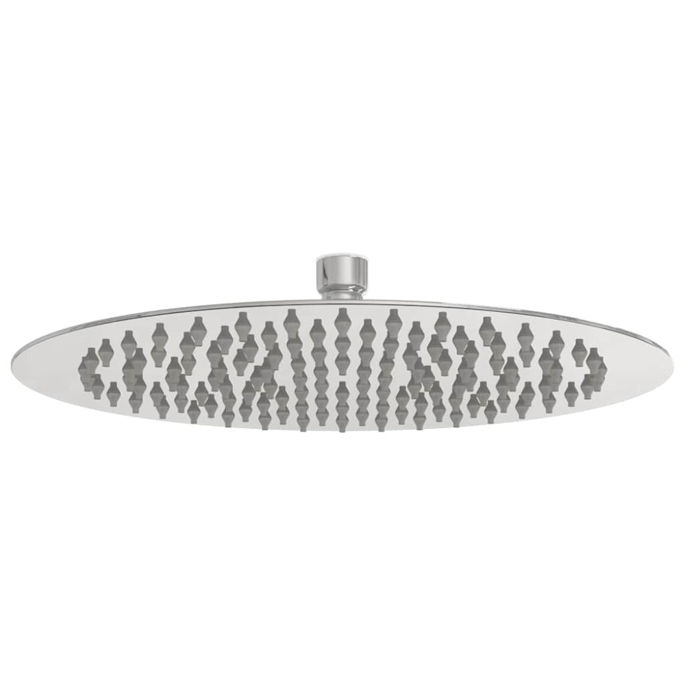 vidaXL Cap de duș cu ploaie rotundă din oțel inoxidabil 304 25 cm
