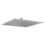 vidaXL Cap de duș cu ploaie din oțel inoxidabil 304 25x25 cm pătrat vidaXL Cap de duș cu ploaie din oțel inoxidabil 304 25x25 cm pătrat