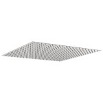vidaXL Cap de duș cu ploaie din oțel inoxidabil 304 50x50 cm pătrat vidaXL Cap de duș cu ploaie din oțel inoxidabil 304 50x50 cm pătrat