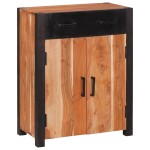 vidaXL Buffets și sideboards Maro 55 x 30 x 75 cm lemn masiv de acacia vidaXL Buffets și sideboards Maro 55 x 30 x 75 cm lemn masiv de acacia