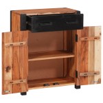 vidaXL Buffets și sideboards Maro 55 x 30 x 75 cm lemn masiv de acacia vidaXL Buffets și sideboards Maro 55 x 30 x 75 cm lemn masiv de acacia