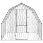 vidaXL Pui de găină 2,5x2x2,25 m Oțel galvanizat vidaXL Pui de găină 2,5x2x2,25 m Oțel galvanizat