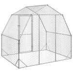 vidaXL Pui de găină 2,5x2x2,25 m Oțel galvanizat vidaXL Pui de găină 2,5x2x2,25 m Oțel galvanizat